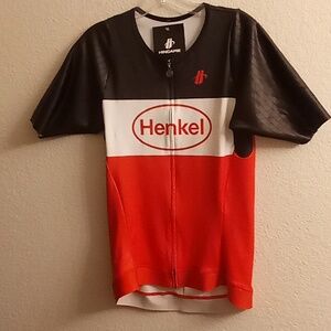 NEW HINCAPIE SPORT WEAR Henkel Activewear Cycling Size XL Red-Black Colors B16 X